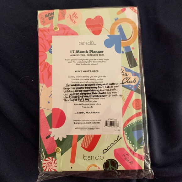 BAN.DO 17-MONTH ACADEMIC PLANNER - NWT - Picture 14 of 16